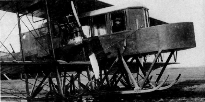первый в мире многомоторный самолёт "Русский Витязь", конструктор И.И.Сикорский