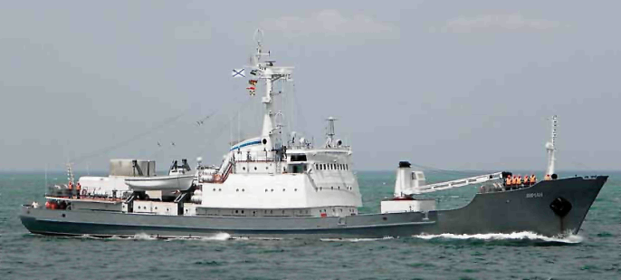 Разведывательный корабль Лиман проекта  861M