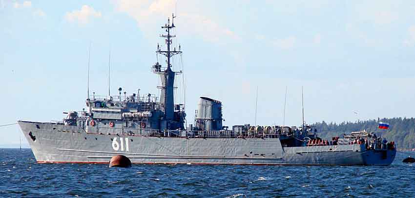 Морской тральщик Вице-адмирал Захарьин проекта 02668