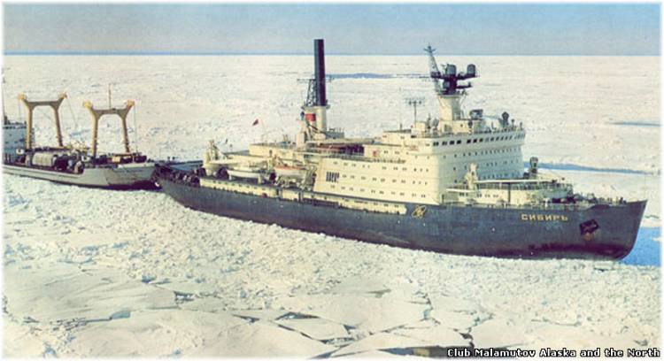 атомный ледокол Сибирь