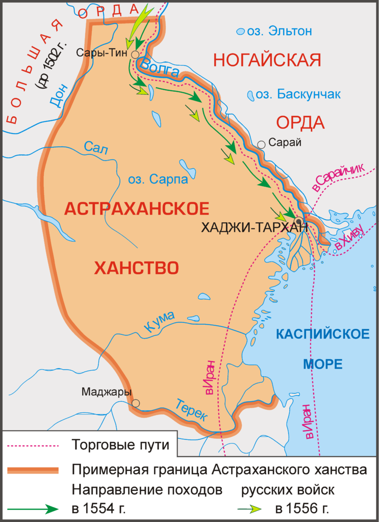 Как Иван Грозный ликвидировал Астраханское ханство