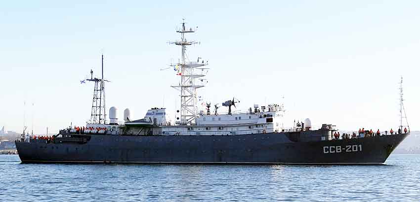 Большой разведывательный корабль «Приазовье» проекта 864