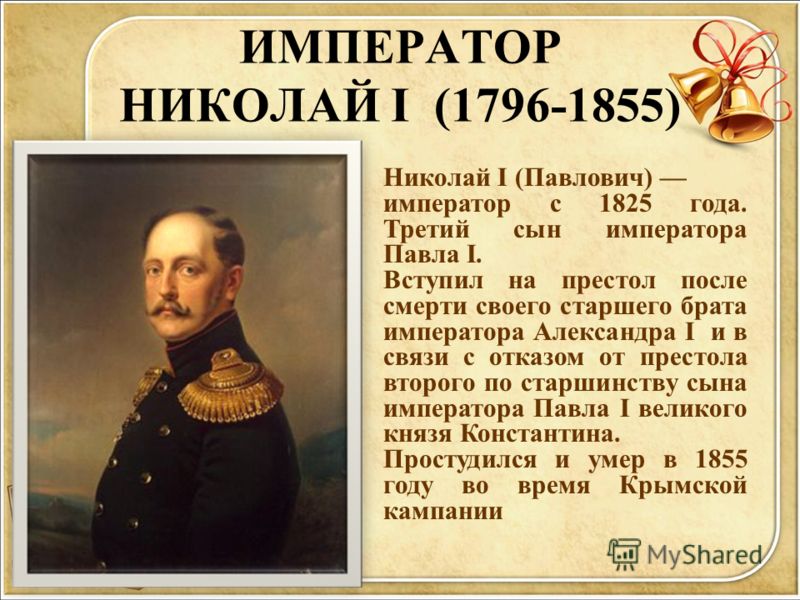 Николай Первый Фотография